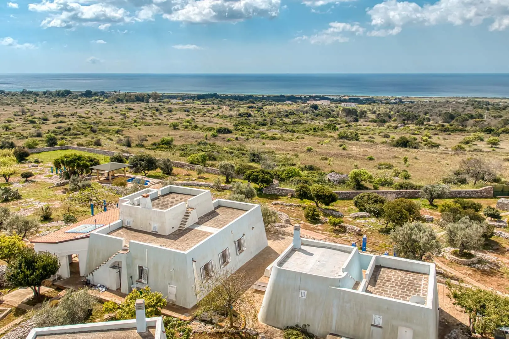 Villa panoramica di charme, con vista mare